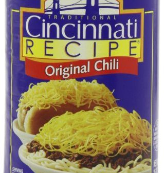 Cincinnati Recipe Chili with Meat, 15-Ounce (1-Can) Sale