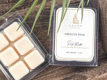 Hibiscus Palm Soy Wax Melt For Cheap