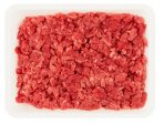 Beef Fine Cubes, 1.0 - 1.5 lb Tray For Sale