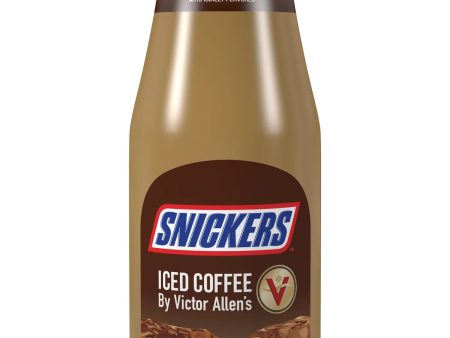 Victor Allen s x Snickers Iced Coffee 13.75 oz Glass Bottle (Pack of 12) For Cheap