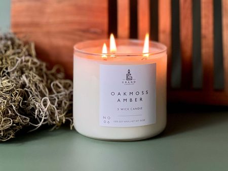 Oakmoss Amber Candle Fashion