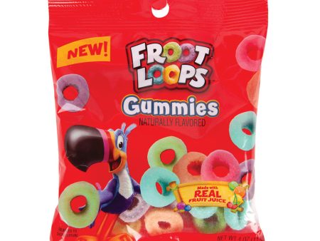 Froot Loops Gummies 4 oz Bag For Sale