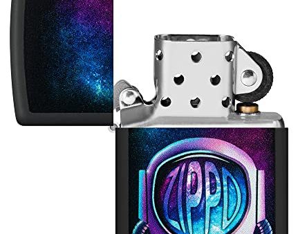 Zippo Collectible Astronaut Theme Lighter, Unique Space Design - 49773 Online