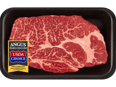 Beef Choice Angus Chuck Roast, 2.00 - 2.75 lb Tray Supply