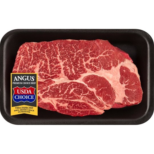 Beef Choice Angus Chuck Roast, 2.00 - 2.75 lb Tray Supply