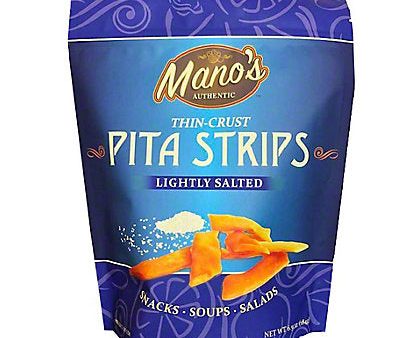 Manos Lightly Salted Pita Strips Fashion