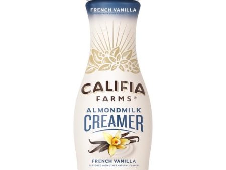 Califia Farms Dairy Free, French Vanilla Almond Milk Coffee Creamer, 25.4 fl oz Sale