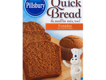 Pillsbury Pumpkin Quick Bread and Muffin Mix, 14 Oz Box Discount