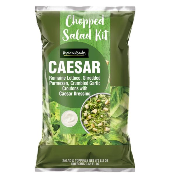 Marketside Caesar Chopped Salad Kit, 8.8 oz Bag, Fresh Supply