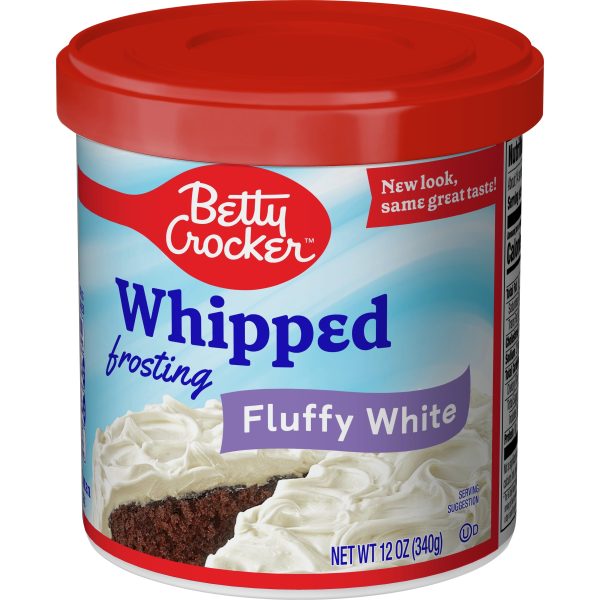 Betty Crocker Gluten Free Whipped Fluffy White Frosting, 12 oz. For Discount