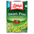 (4 Cans) Libby s Canned Sweet Peas, 15 oz Supply