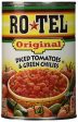 Ro Tel Original Tomato Diced Green Chili, 10 Ounce Can For Sale