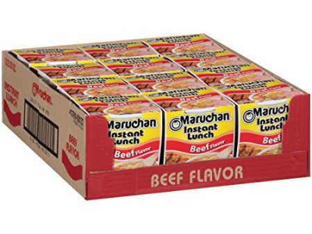 Maruchan Instant Lunch Beef, 2.25 oz Single Discount