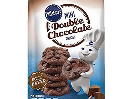 Pillsbury Mini Soft Baked Double Chocolate Cookies, 6 Count Online Hot Sale