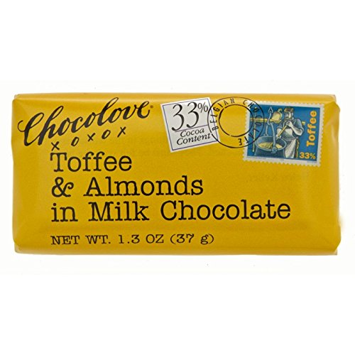 Choco Love Toffee & Almonds in Milk Chocolate - 1   12   1.3 oz ea Cheap