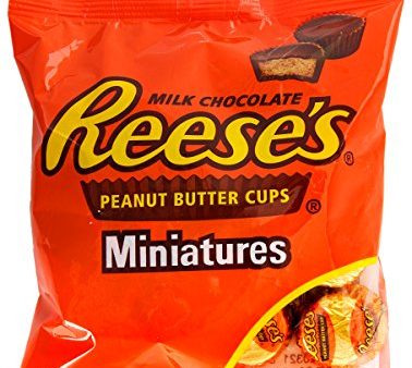 Reese s Peanut Butter Cups Miniatures, 5.3-Ounce Bags Sale