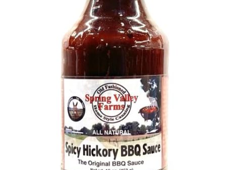 BBQ Sauce (Spicy Hickory) - Spring Valley Farms Online now