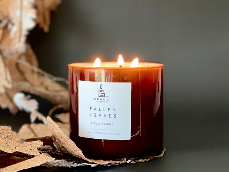 Fallen Leaves Candle Fashion