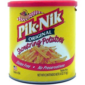 Pik-Nik Original Shoestring Potatoes 4 oz Bottle Supply