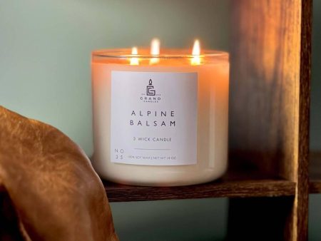 Alpine Balsam Candle For Sale