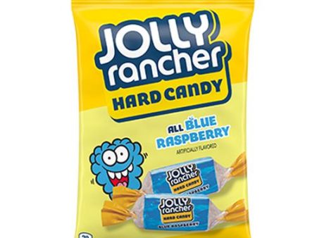 Jolly Rancher Blue Raspberry Hard Candy, 7 oz Bag - Bursting with Bold Fruit Flavor, Ideal for Parties, Events & Snacking (Pack of 12) Hot on Sale