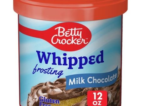 Betty Crocker Gluten Free Whipped Milk Chocolate Frosting, 12 oz. Fashion