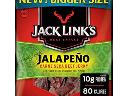 Jack Link s Jerky JALAPENO 3.25 oz Sale