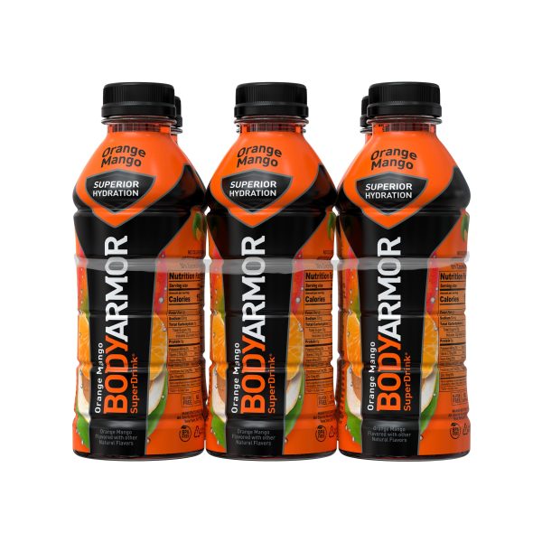 BODYARMOR Sports Drink Orange Mango, 20 fl oz, 6 Pack Online