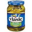 Vlasic Ovals Hamburger Dill Pickle Chips, Keto Friendly, 16 fl oz Jar For Cheap