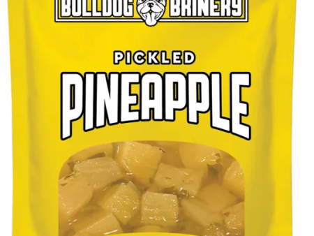 Bulldog Brinery Pickled Pineapple - 6   16 oz pouch Online Sale