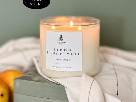 Lemon Pound Cake Candle Hot on Sale