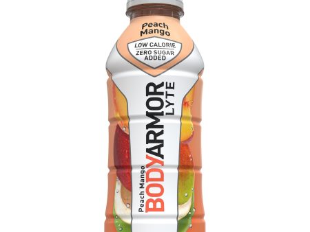 BODYARMOR LYTE Sports Drink, Peach Mango, 16 Fl. Oz., 1 count For Discount