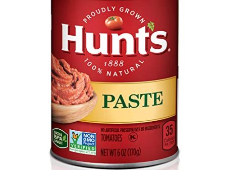 Hunt s Tomato Paste, Keto Friendly, 6 oz Online Hot Sale