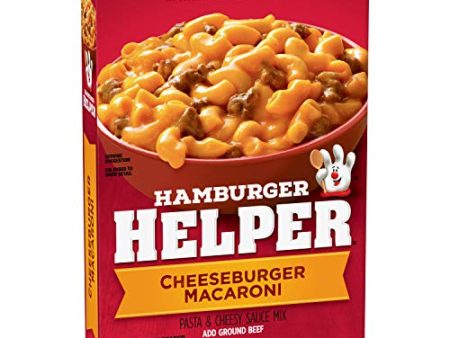 Hamburger Helper, Cheeseburger Macaroni Meal, 6.6 oz Box Fashion