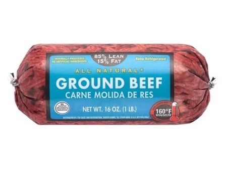 All Natural* 85% Lean 15% Fat Ground Beef, 1 lb Roll Hot on Sale