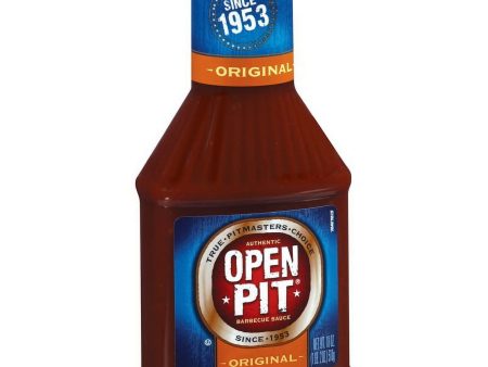 Open Pit Blue Label Original 18 Oz (Pack of 12) For Cheap