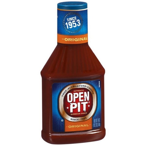 Open Pit Blue Label Original 18 Oz (Pack of 12) For Cheap