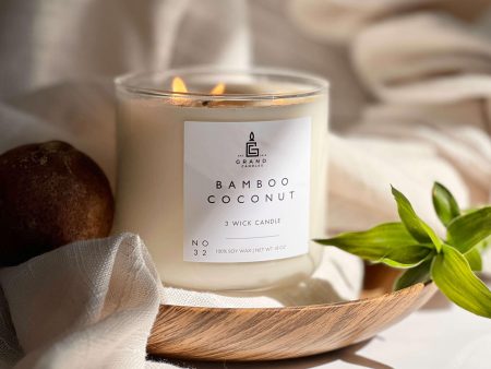 Bamboo Coconut Candle Online now