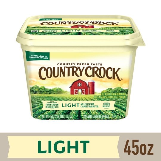 Country Crock Light Vegetable Oil Spread, 45 oz Tub (Refrigerated) Online now