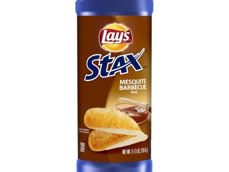 Lays Staqx Mesquite BBQ, 5.5 oz (Pack of 17) Hot on Sale