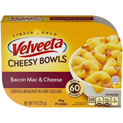 Velveeta Cheesy Bowls Bacon Mac & Cheese (9 oz Sleeve) (1-Bowl) Sale