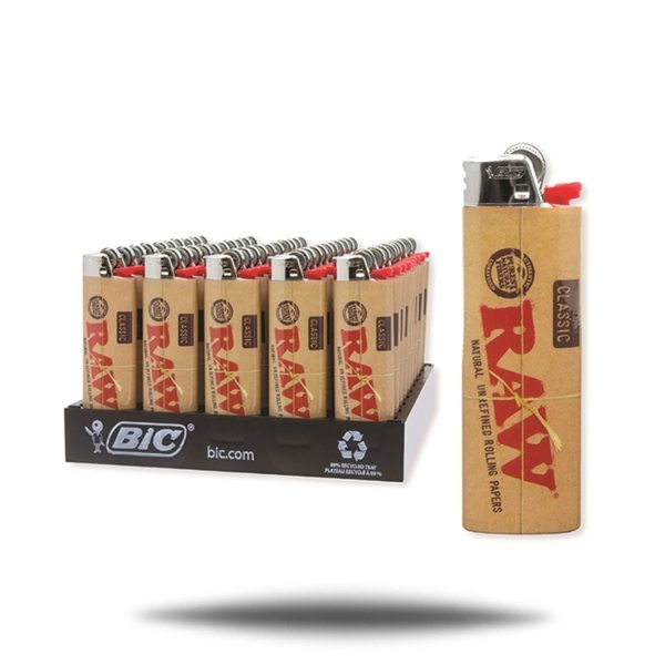 Bic Raw Classic Lighters - 50ct Tray Hot on Sale