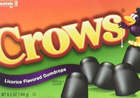 Crows Licorice Flavored Gumdrops 6.5 oz Theater Box (1-Box) Discount