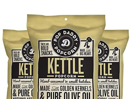 Pop Daddy Kettle Corn Pop Corn 2 oz (Pack of 15) For Cheap