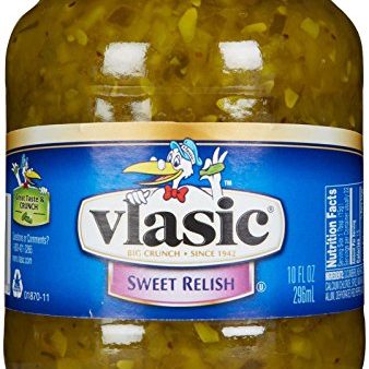 Vlasic Pickle Relish, Sweet, 10 oz Jar Cheap