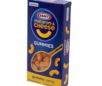 Kraft Gummies Macaroni and Cheese Gummy Candy 5.34 oz (Pack of 8) Online