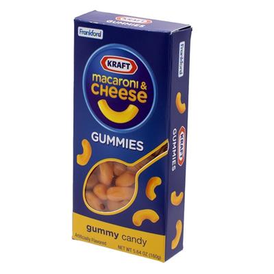 Kraft Gummies Macaroni and Cheese Gummy Candy 5.34 oz (Pack of 8) Online