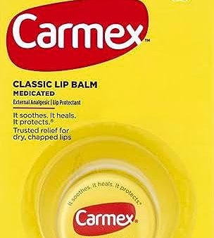 Carmex Soothing Everyday Lip Balm, Cherry 0.35 oz Supply