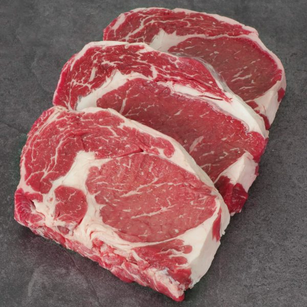 Beef Choice Angus Ribeye Steak Family Pack, 2.26 - 3.15 lb Tray For Sale