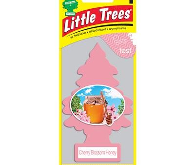 LITTLE TREES Car Air Freshener Hanging Paper Tree Cherry Blossom Honey [1-Count] Sale